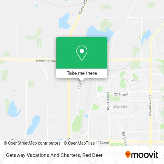 Getaway Vacations And Charters map