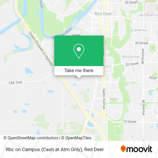 Rbc on Campus (Cash at Atm Only) map