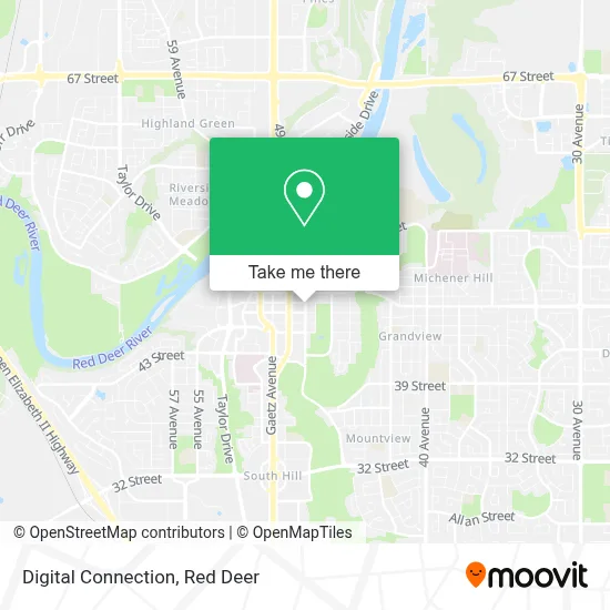 Digital Connection map