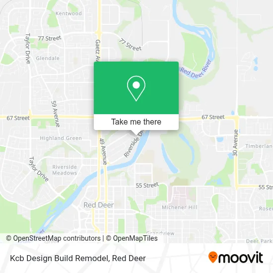 Kcb Design Build Remodel map