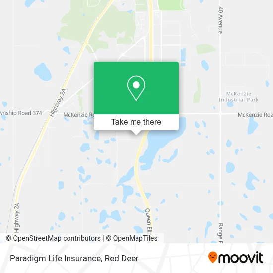 Paradigm Life Insurance map