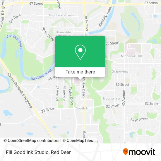 Fill Good Ink Studio map