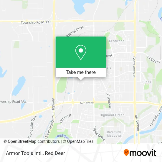 Armor Tools Intl. map
