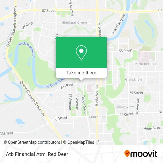 Atb Financial Atm map