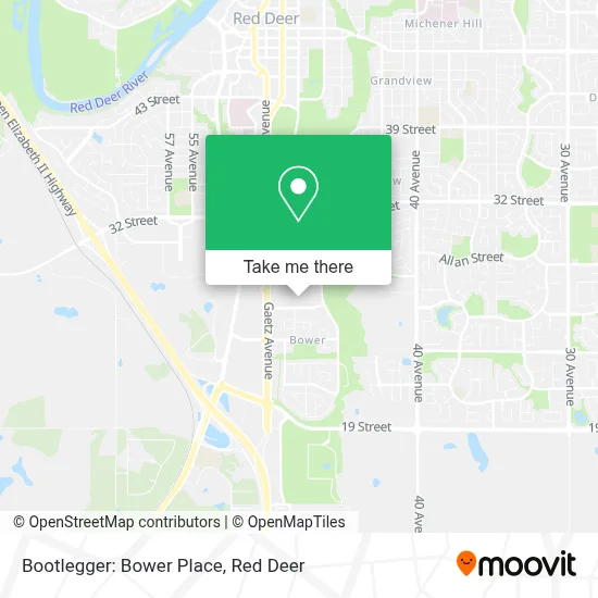 Bootlegger: Bower Place map