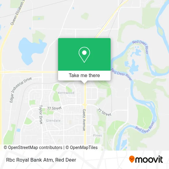 Rbc Royal Bank Atm map
