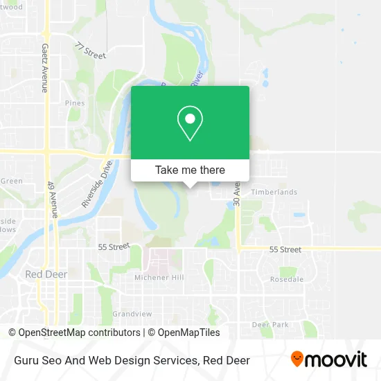 Guru Seo And Web Design Services map