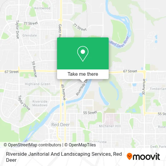 Riverside Janitorial And Landscaping Services map