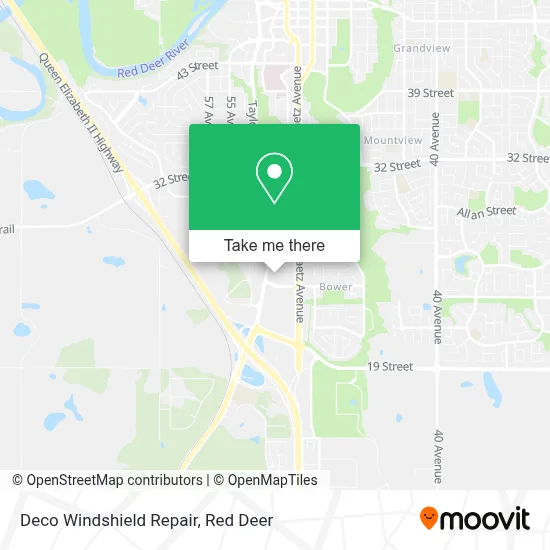 Deco Windshield Repair map