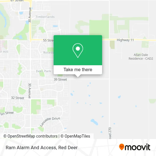 Ram Alarm And Access map