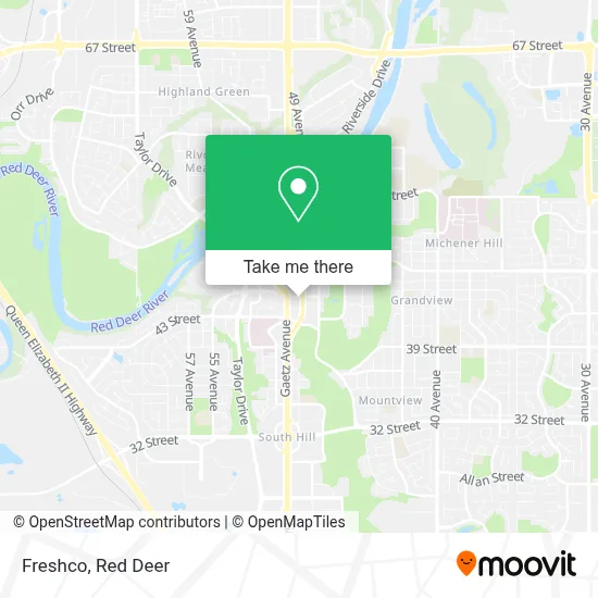 Freshco map