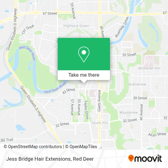 Jess Bridge Hair Extensions map