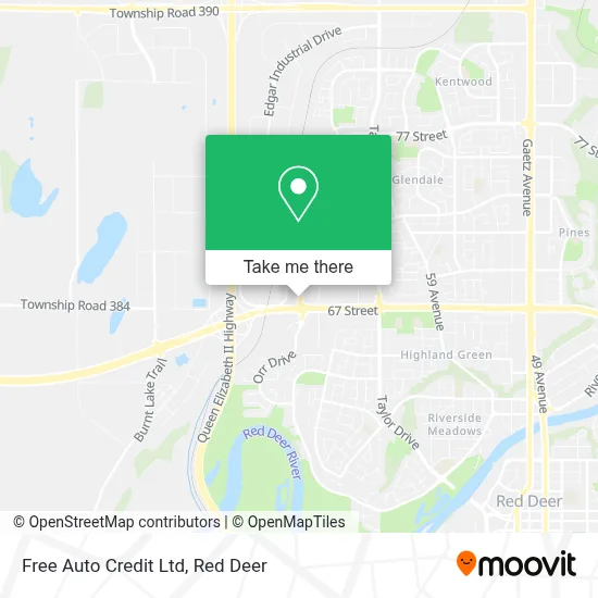 Free Auto Credit Ltd map