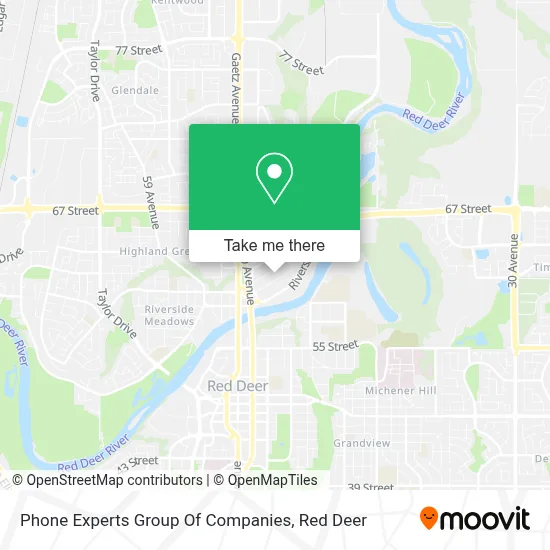 Phone Experts Group Of Companies map
