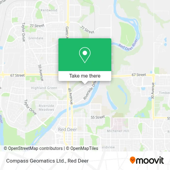 Compass Geomatics Ltd. map