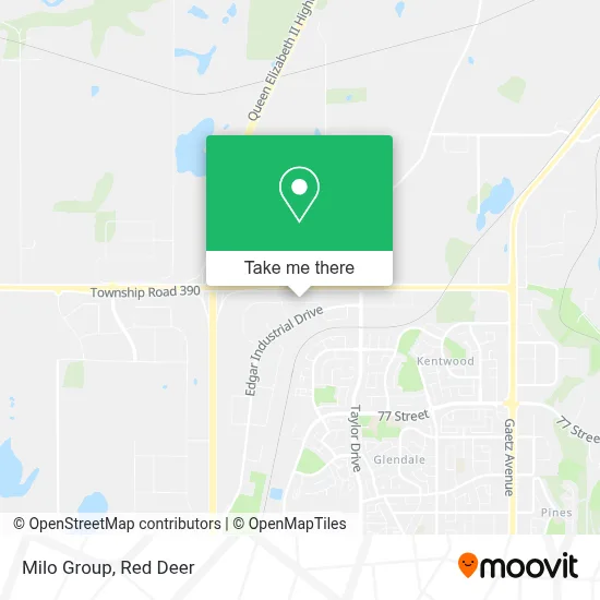 Milo Group map