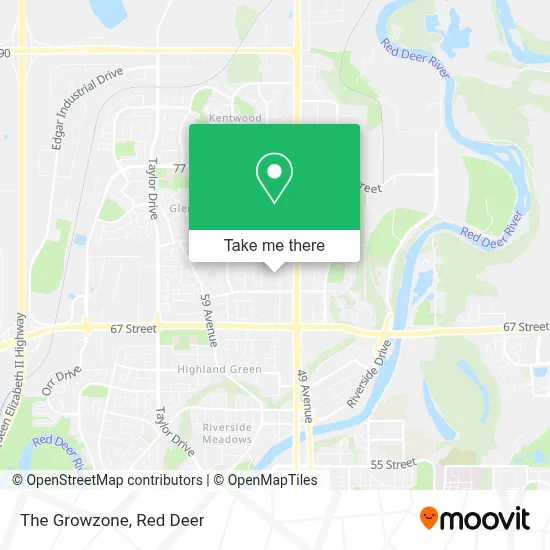 The Growzone map