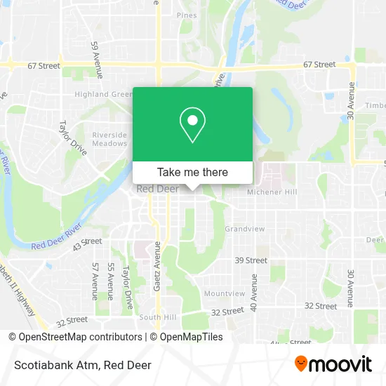 Scotiabank Atm map