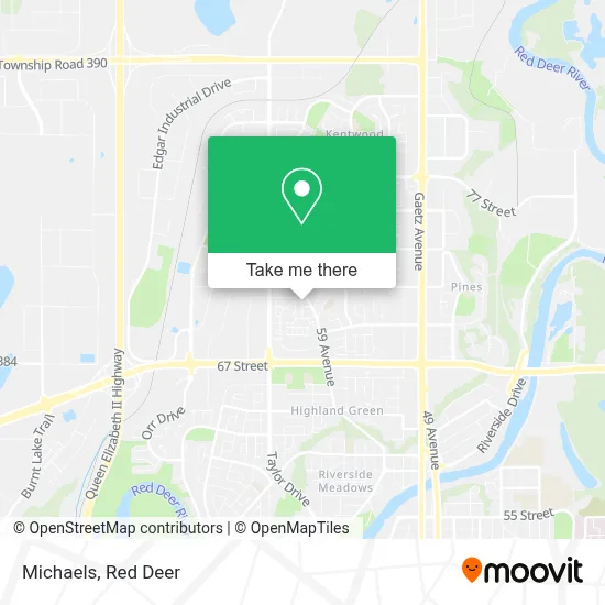 Michaels map