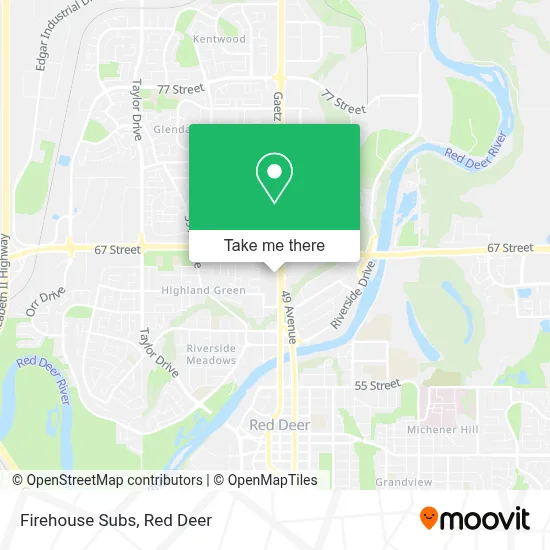 Firehouse Subs map
