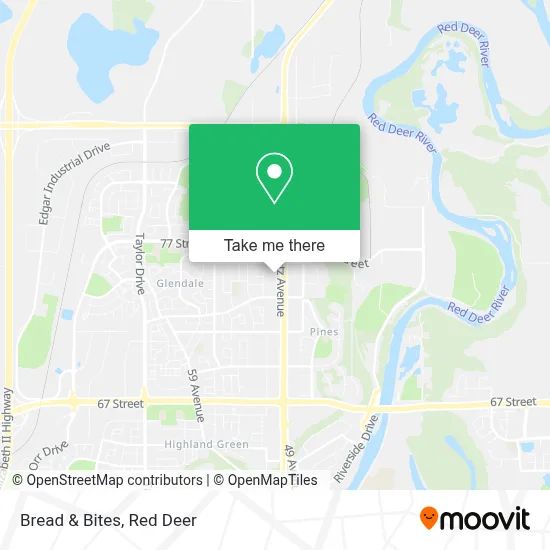Bread & Bites map