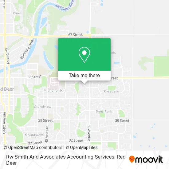Rw Smith And Associates Accounting Services map
