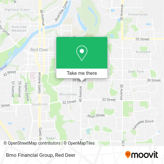 Bmo Financial Group map