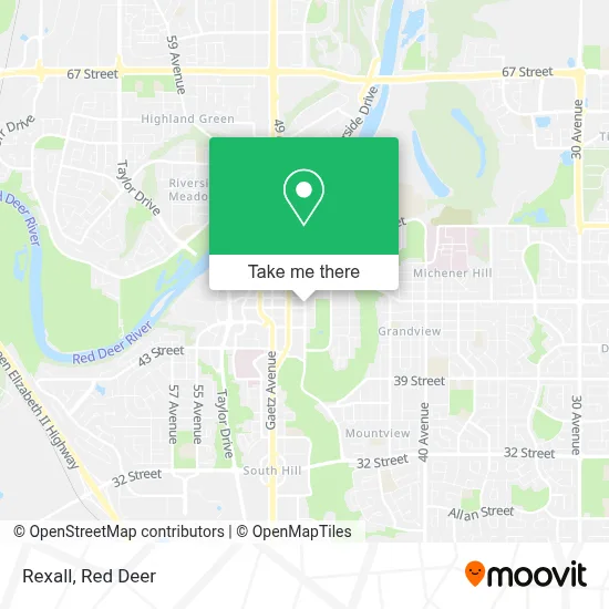 Rexall map