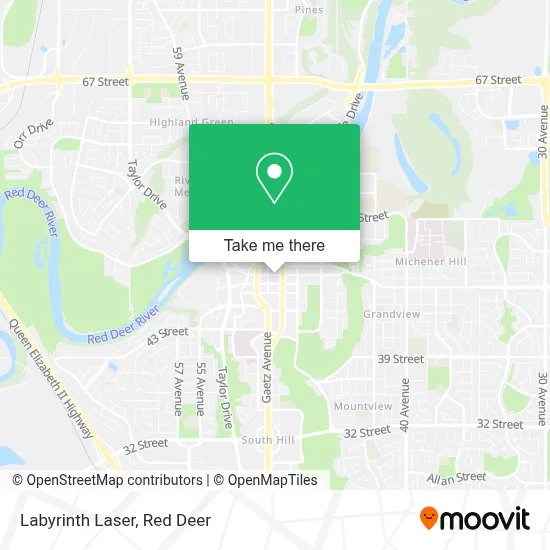 Labyrinth Laser map