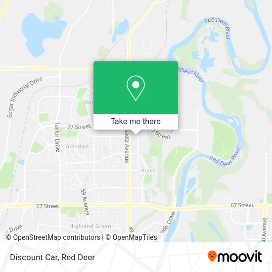 Discount Car map