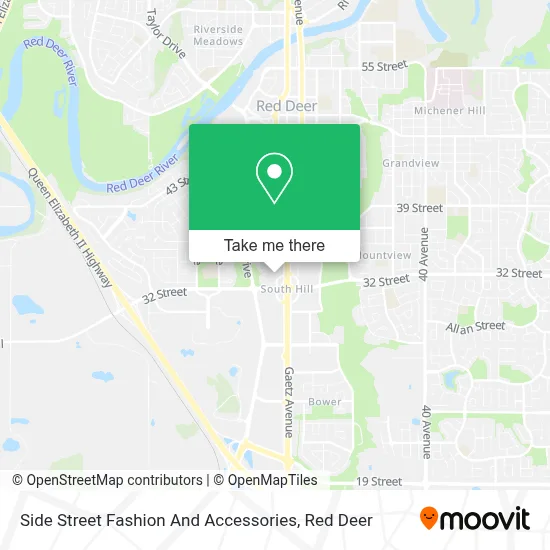 Side Street Fashion And Accessories map