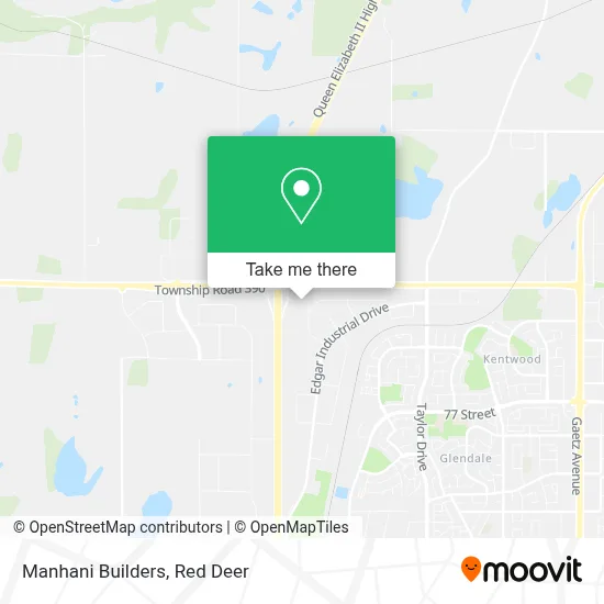 Manhani Builders map