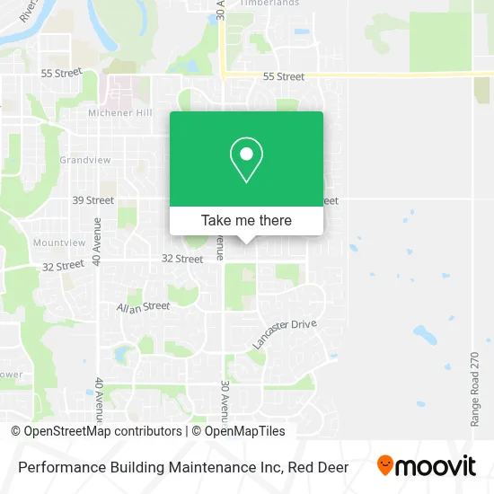 Performance Building Maintenance Inc map