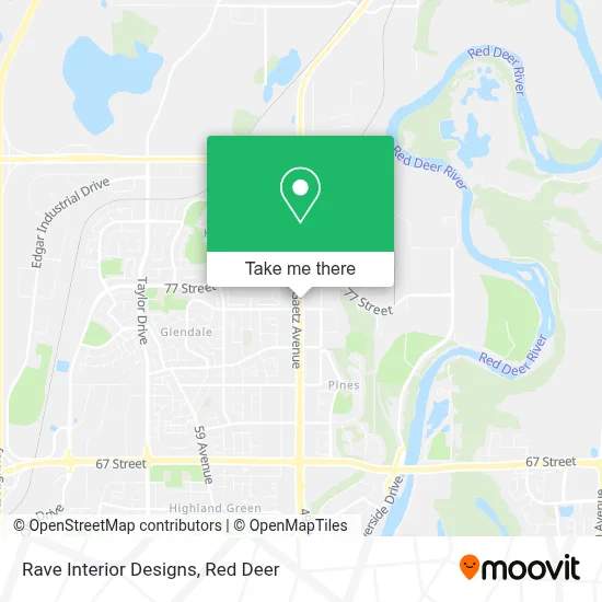 Rave Interior Designs map