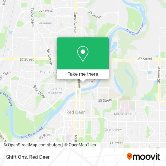 Shift Ohs map