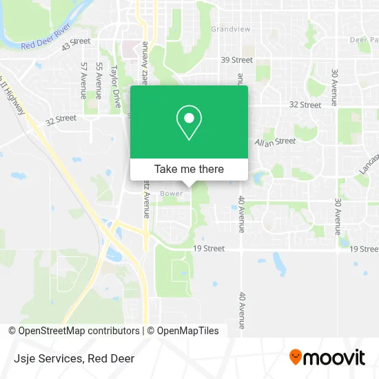 Jsje Services map