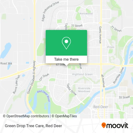 Green Drop Tree Care map