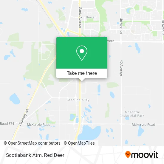 Scotiabank Atm map