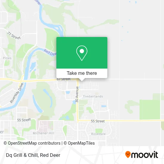 Dq Grill & Chill map