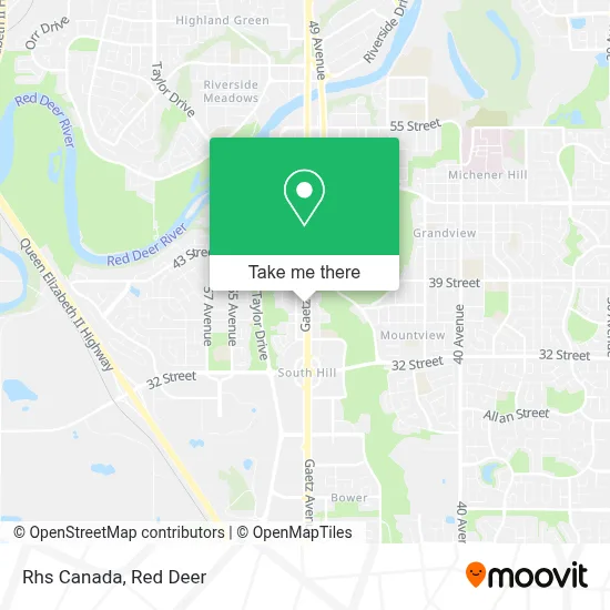 Rhs Canada map