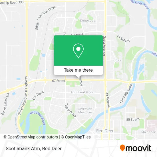 Scotiabank Atm map