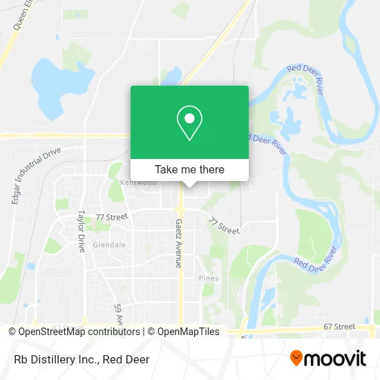 Rb Distillery Inc. map