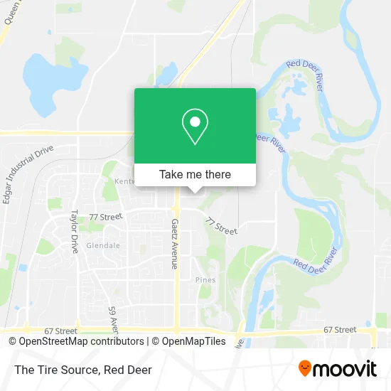 The Tire Source map