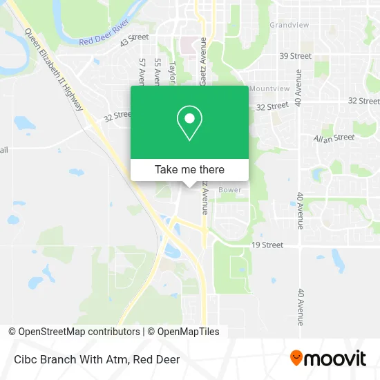 Cibc Branch With Atm map