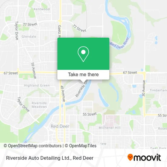 Riverside Auto Detailing Ltd. map