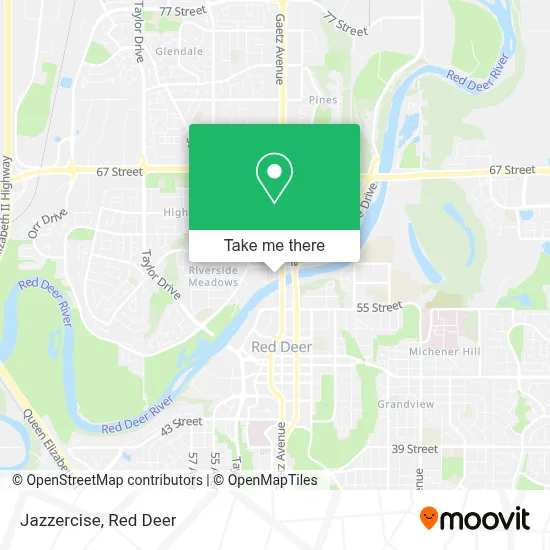 Jazzercise map
