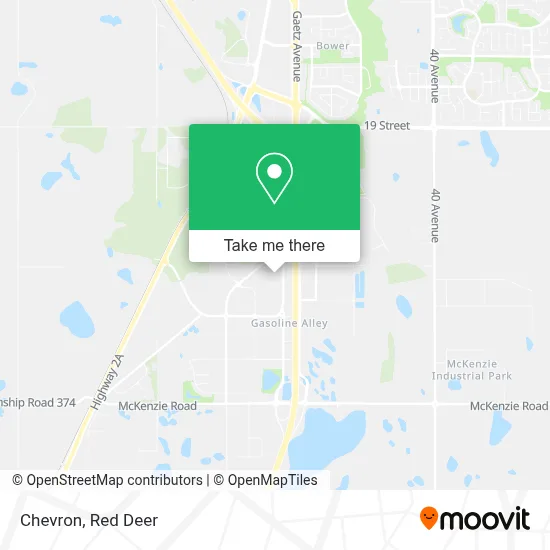 Chevron map