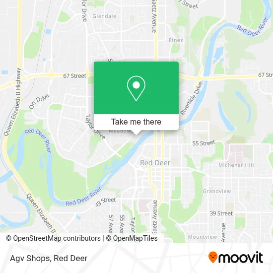 Agv Shops map