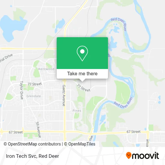 Iron Tech Svc map