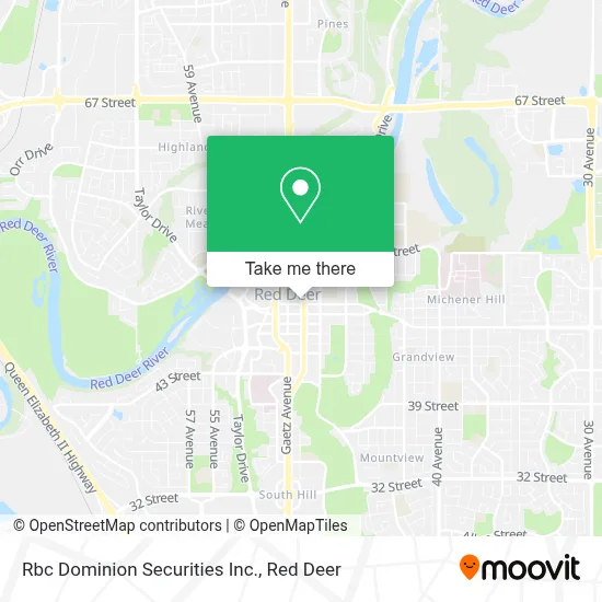 Rbc Dominion Securities Inc. map